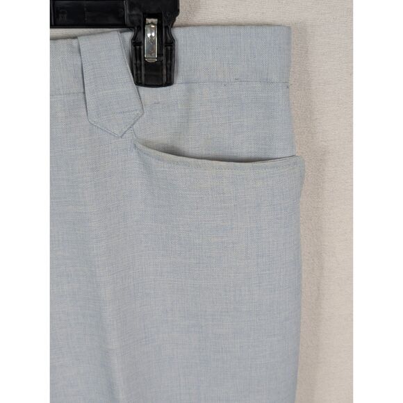 Vintage HbarC Ranchwear Pants Light Blue Men's Size 36x32 - Picture 7 of 12